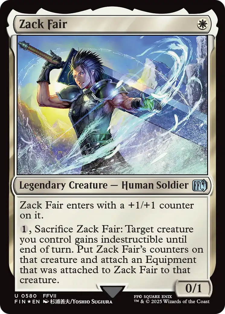 Zack Fair (Surge Foil) [FINAL FANTASY]