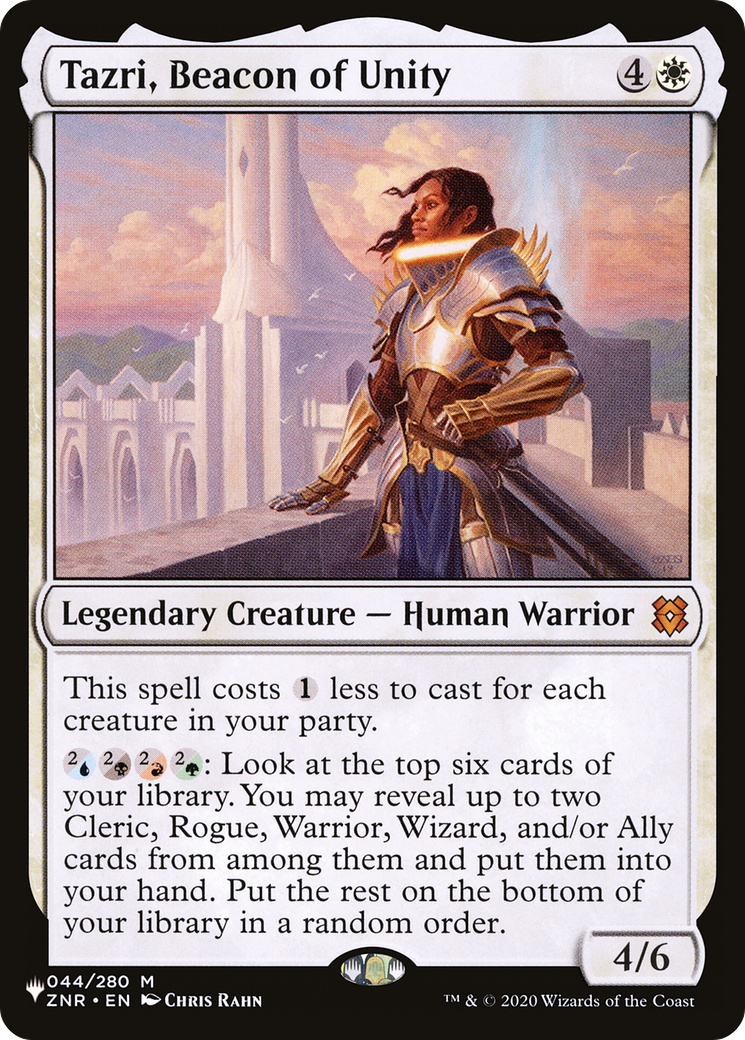 Tazri, Beacon of Unity (ZNR) [The List]
