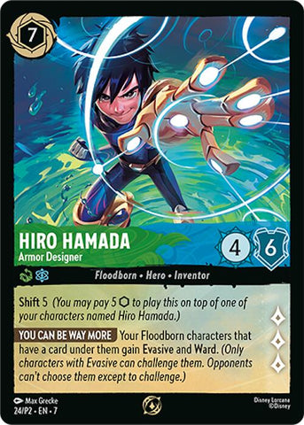 Hiro Hamada - Armor Designer (Store Championship) (Participant) (24) [Promo Cards]