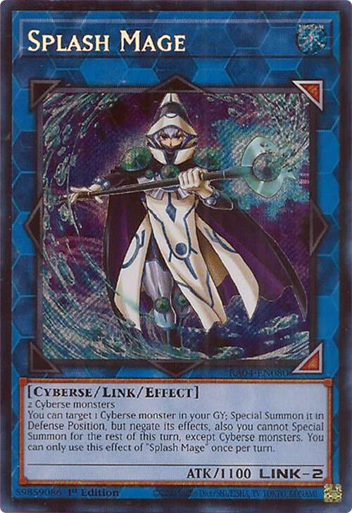 Splash Mage [RA04-EN080] Secret Rare