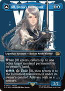Jill, Shiva's Dominant // Shiva, Warden of Ice (Borderless) (Surge Foil) [FINAL FANTASY]