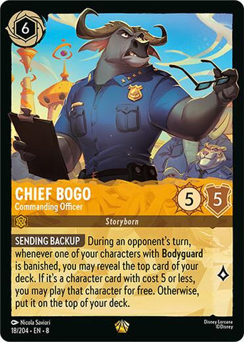 Chief Bogo- Commanding Officer (18/204) [Reign of Jafar]