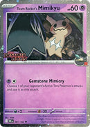 Team Rocket's Mimikyu (087/182) (Destined Rivals Stamp) [Scarlet & Violet: Destined Rivals]