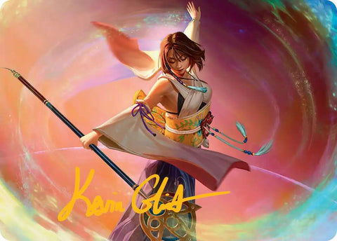 Yuna, Grand Summoner Art Card (Gold-Stamped Signature) [FINAL FANTASY Art Series]