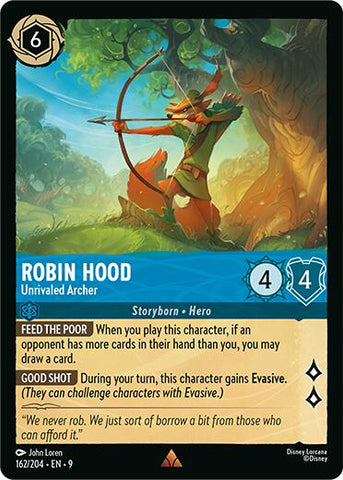 Robin Hood - Unrivaled Archer (162/204) [Fabled]