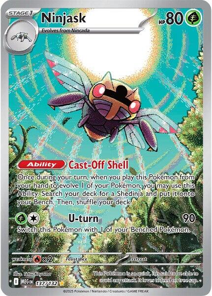 Ninjask (137/132) [Mega Evolution: Base Set]