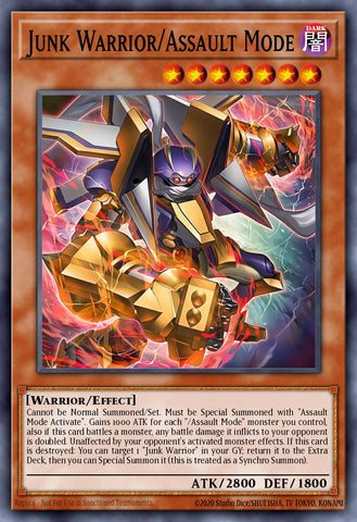 (SR) Junk Warrior/Assault Mode BPRO-EN007 - Ships 2/6