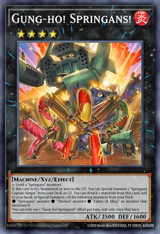 (C) Gung-Ho! Springans! BPRO-EN045 - Ships 2/6