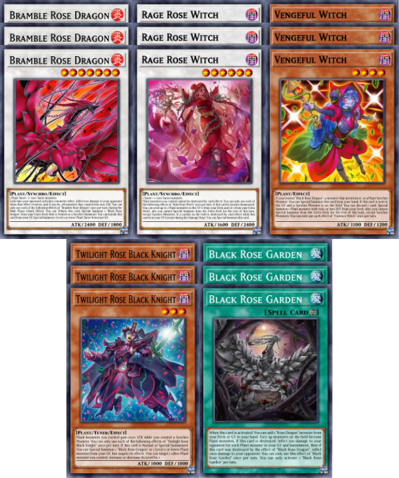 (DC) Black Rose Deck Core