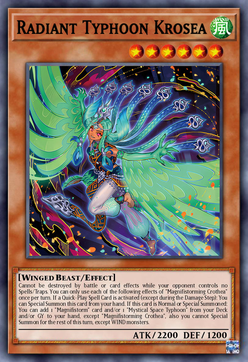 (STARLIGHT) Radiant Typhoon Krosea DOOD-EN015 - Ships 9/26