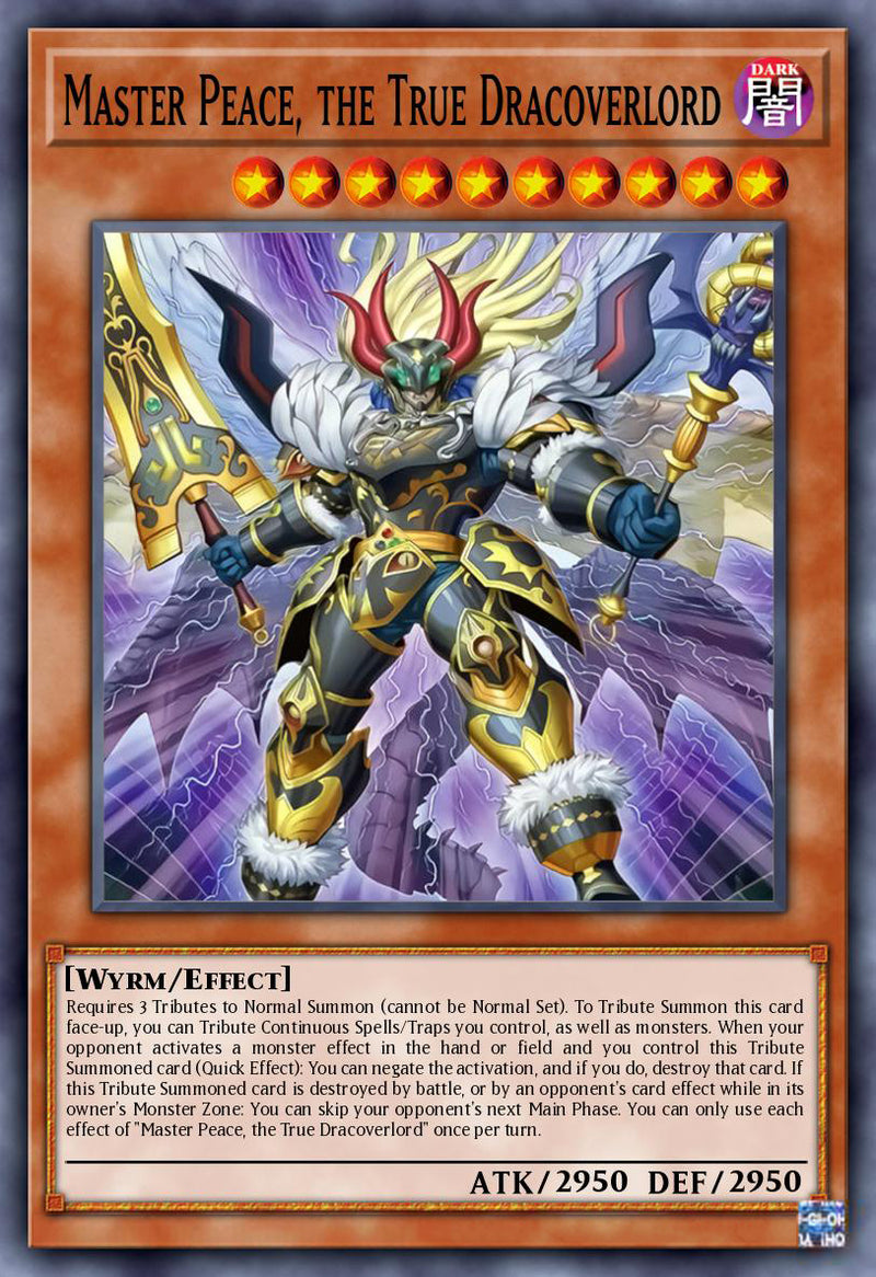 (STARLIGHT) Master Peace, the True Dracoverlord DOOD-EN018 - Ships 9/26