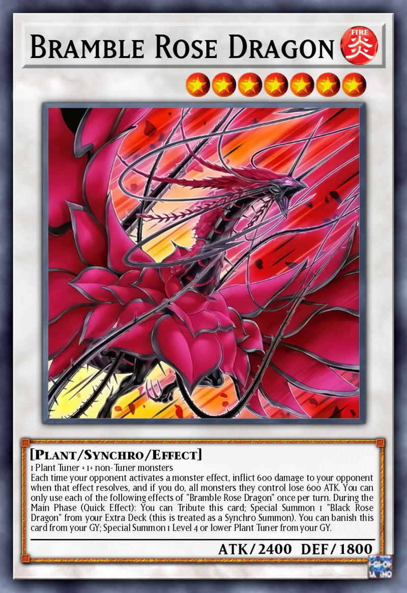 (STARLIGHT) Bramble Rose Dragon DOOD-EN039 - Ships 9/26