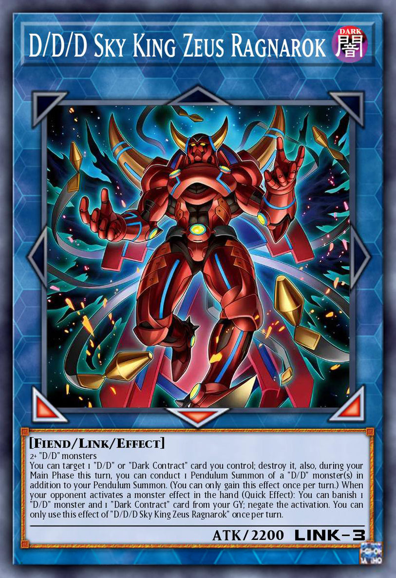 (SCR) D/D/D Sky King Zeus Ragnarok DOOD-EN049 - Ships 9/26
