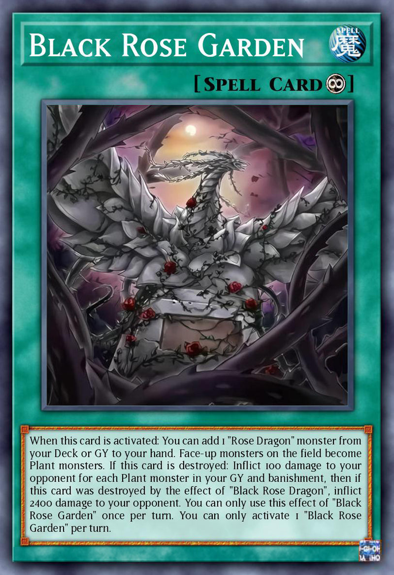 (UR) Black Rose Garden DOOD-EN055 - Ships 9/26