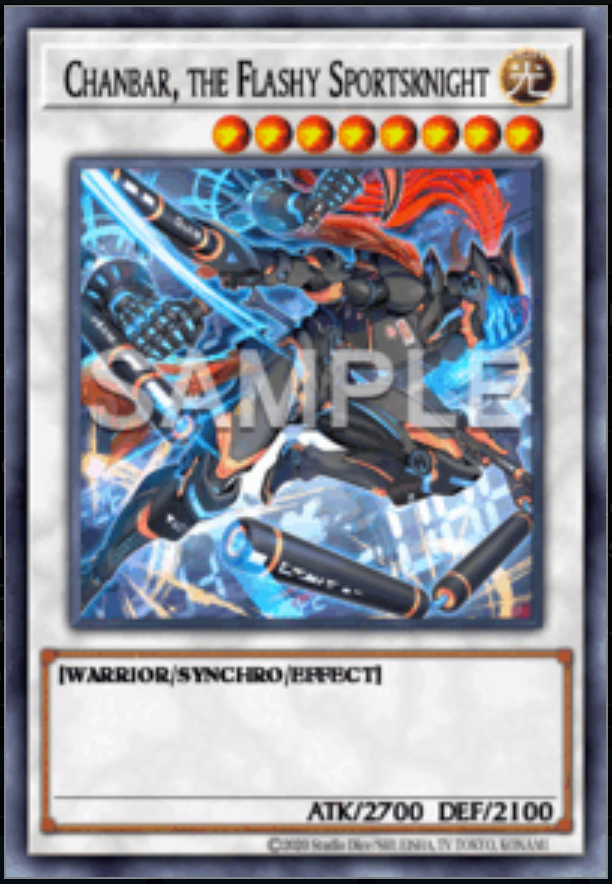 (SR) Chanbar, the Flashy Sportsknight DOOD-EN083 - Ships 9/26
