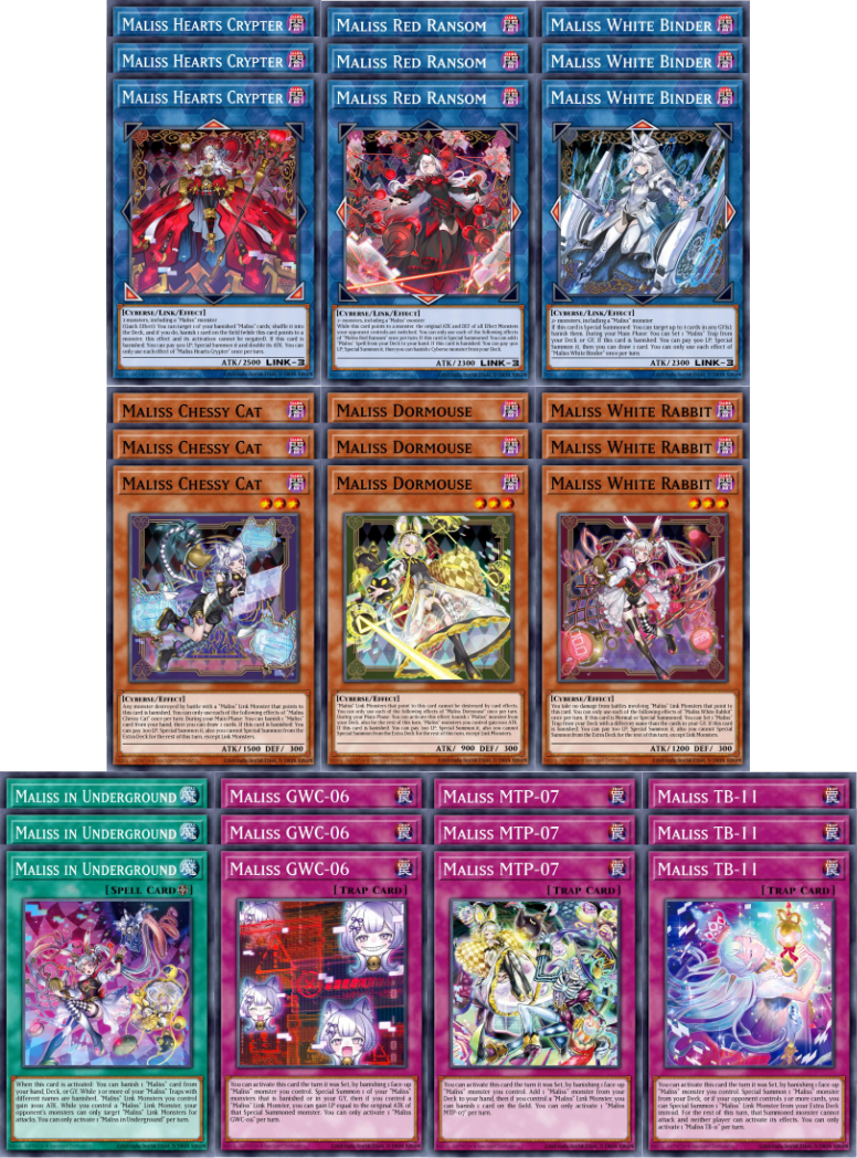 Maliss Deck Core - Ships 9/5
