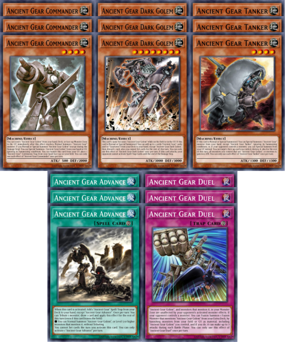Ancient Gear Deck Core