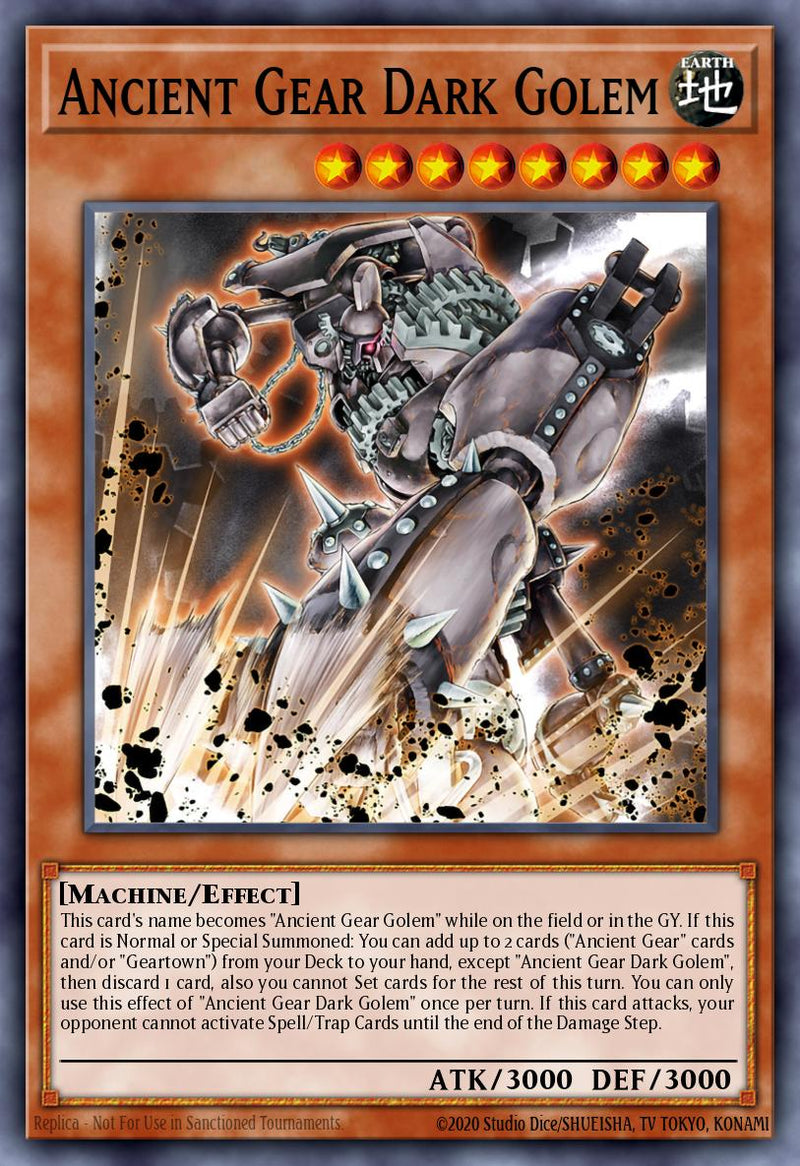 ***(STARLIGHT) Ancient Gear Dark Golem MP25-EN003 - Ships 9/5