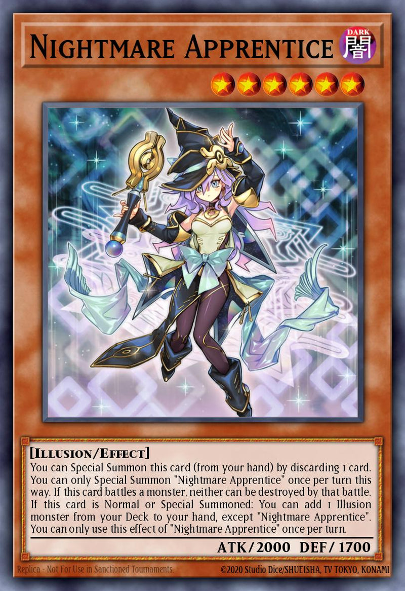 ***(STARLIGHT) Nightmare Apprentice MP25-EN004 - Ships 9/5