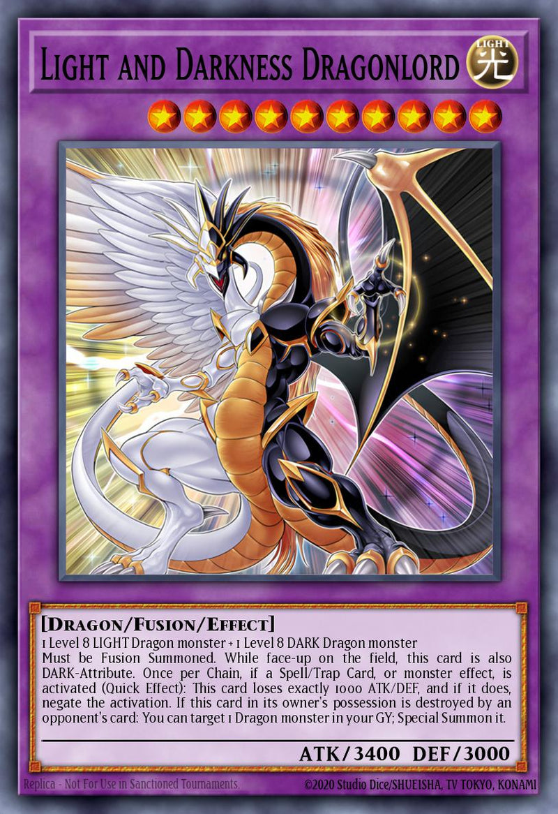 ***(STARLIGHT) Light and Darkness Dragonlord MP25-EN009 - Ships 9/5