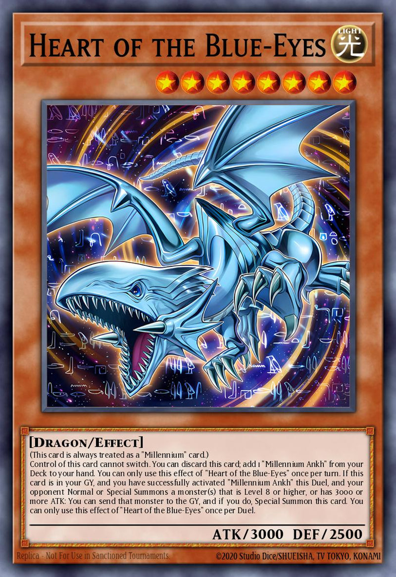 ***(STARLIGHT) Heart of the Blue-Eyes MP25-EN013 - Ships 9/5