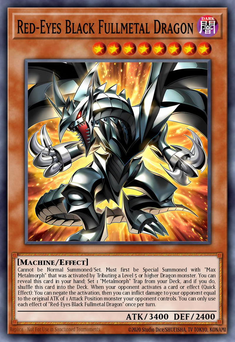 ***(STARLIGHT) Red-Eyes Black Fullmetal Dragon MP25-EN014 - Ships 9/5