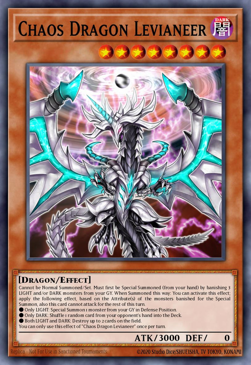 ***(STARLIGHT) Chaos Dragon Levianeer MP25-EN035 - Ships 9/5