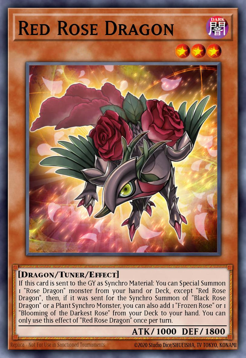 ***(STARLIGHT) Red Rose Dragon MP25-EN037 - Ships 9/5