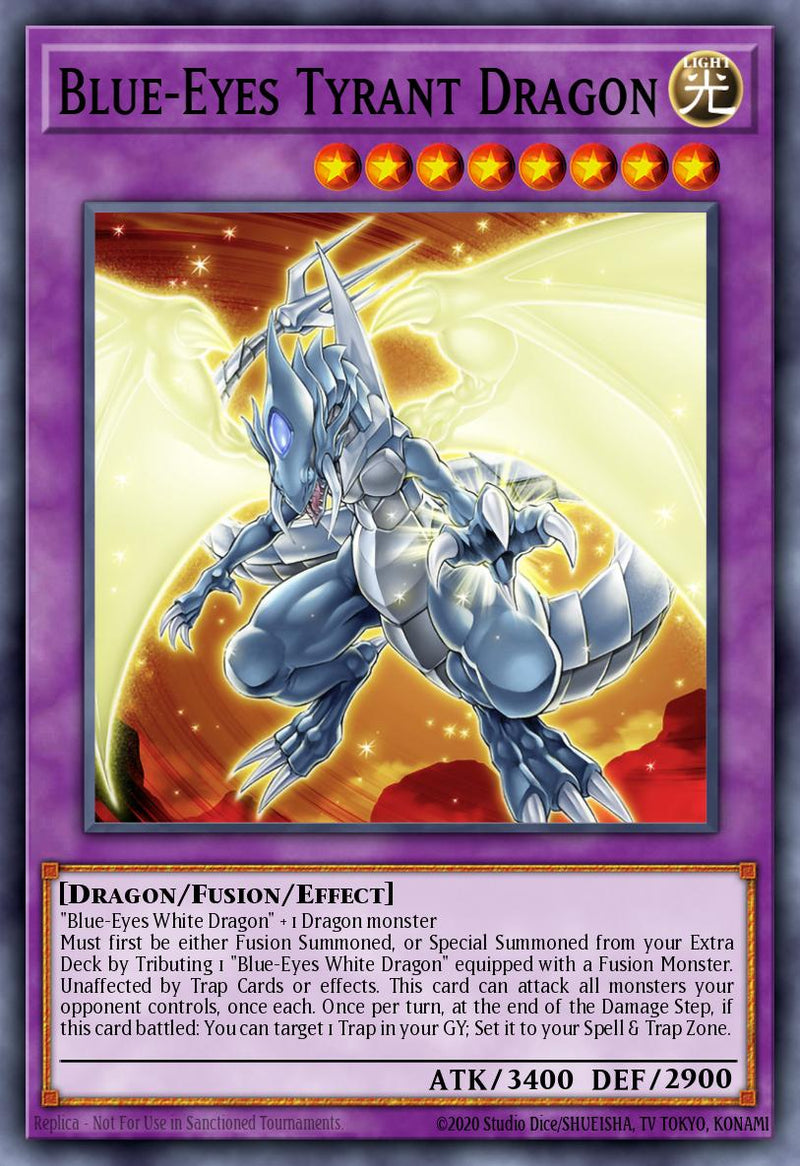 ***(STARLIGHT) Blue-Eyes Tyrant Dragon MP25-EN042 - Ships 9/5