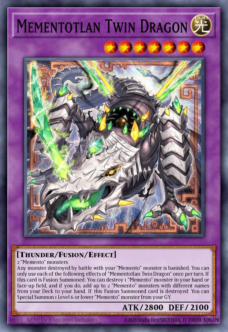 (PSCR) Mementotlan Twin Dragon MP25-EN067 - Ships 9/5