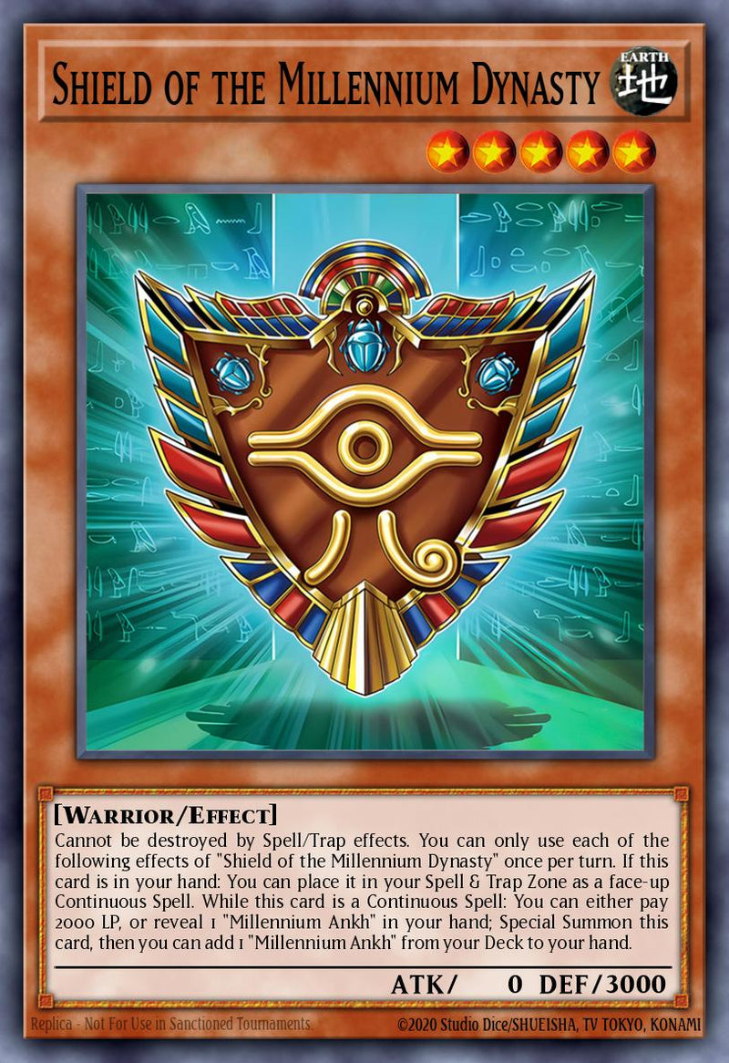 (PSCR) Shield of the Millennium Dynasty MP25-EN078 - Ships 9/5