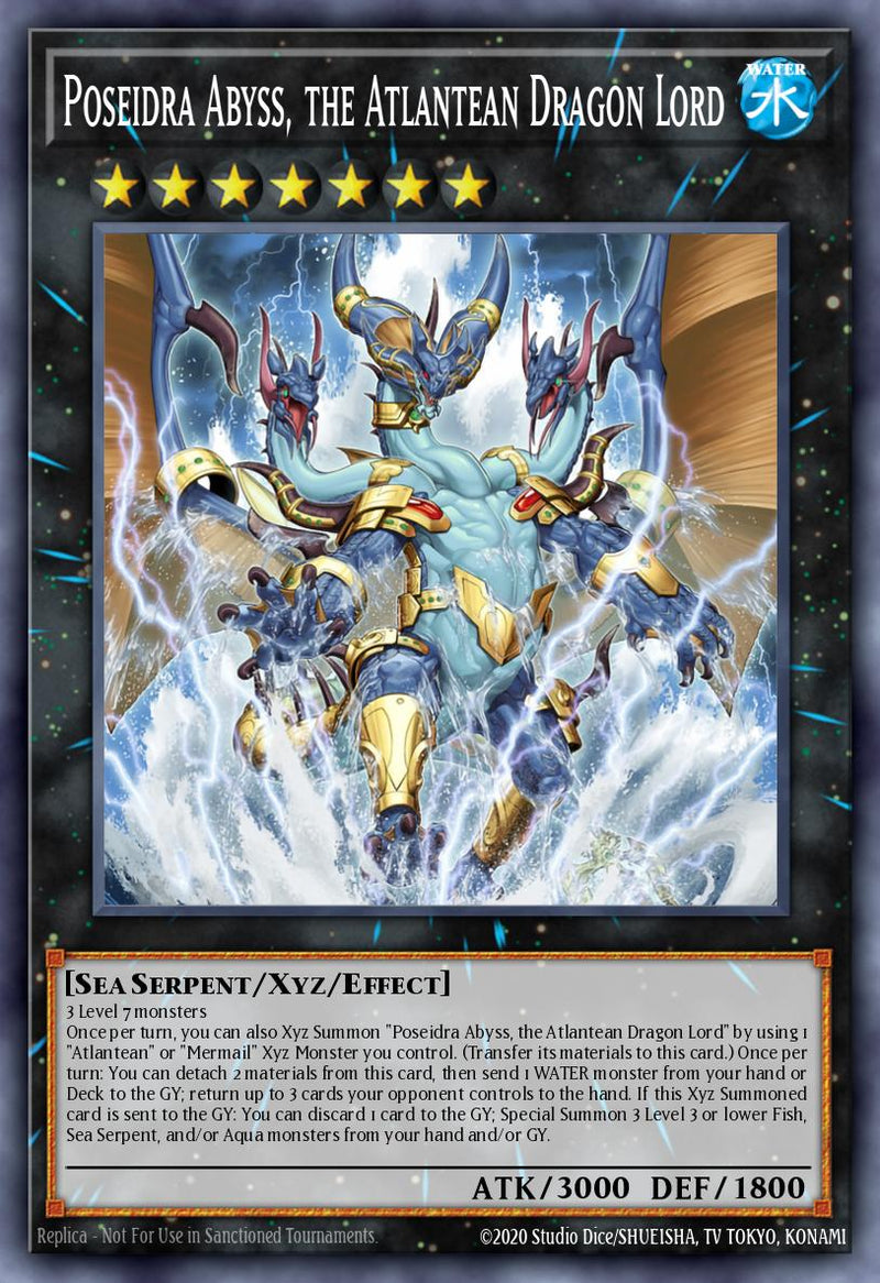 (PSCR) Poseidra Abyss, the Atlantean Dragon Lord MP25-EN108 - Ships 9/5