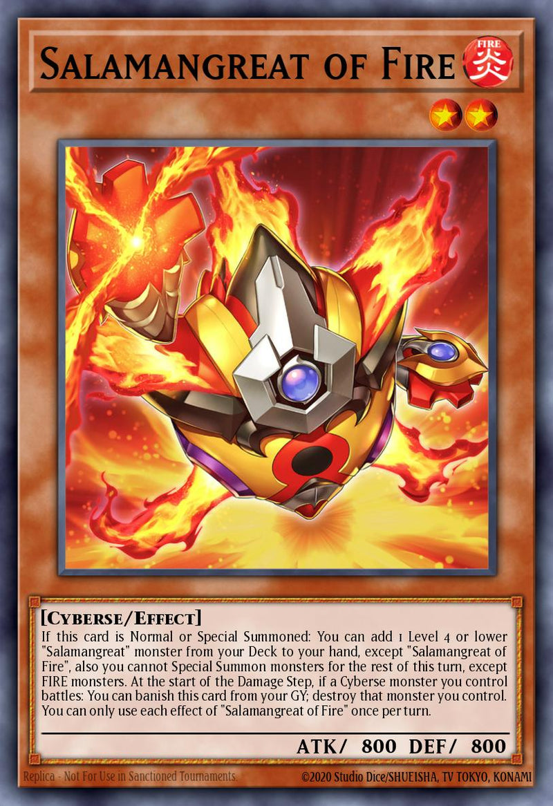 (PSCR) Salamangreat of Fire MP25-EN144 - Ships 9/5