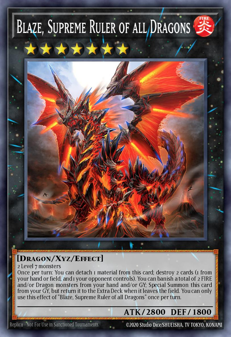 (PSCR) Blaze, Supreme Ruler of All Dragons MP25-EN146 - Ships 9/5