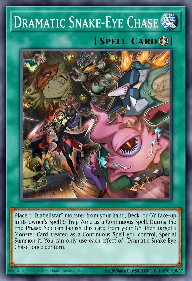 (UR) Dramatic Snake-Eye Chase MP25-EN167 - Ships 9/5