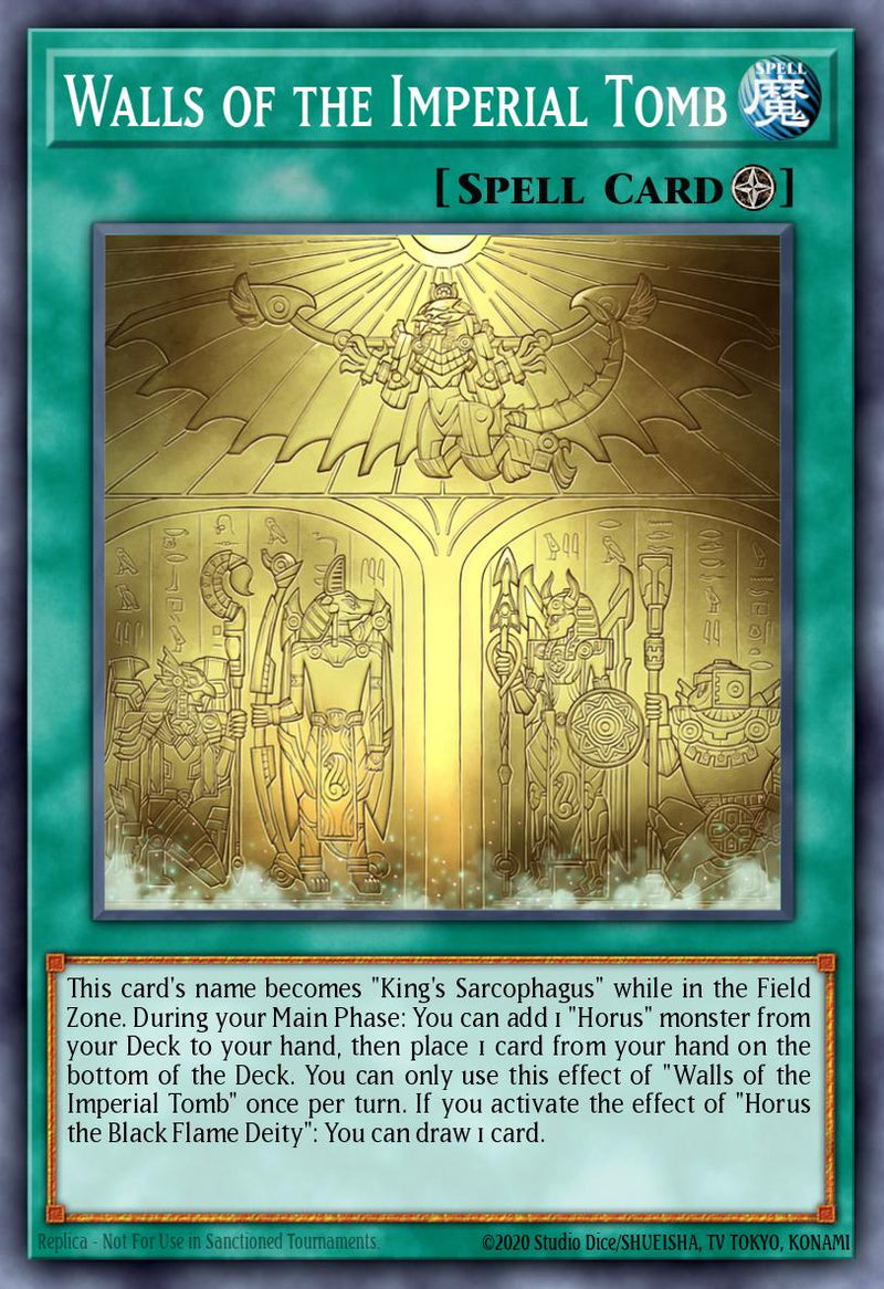 (UR) Walls of the Imperial Tomb MP25-EN168 - Ships 9/5