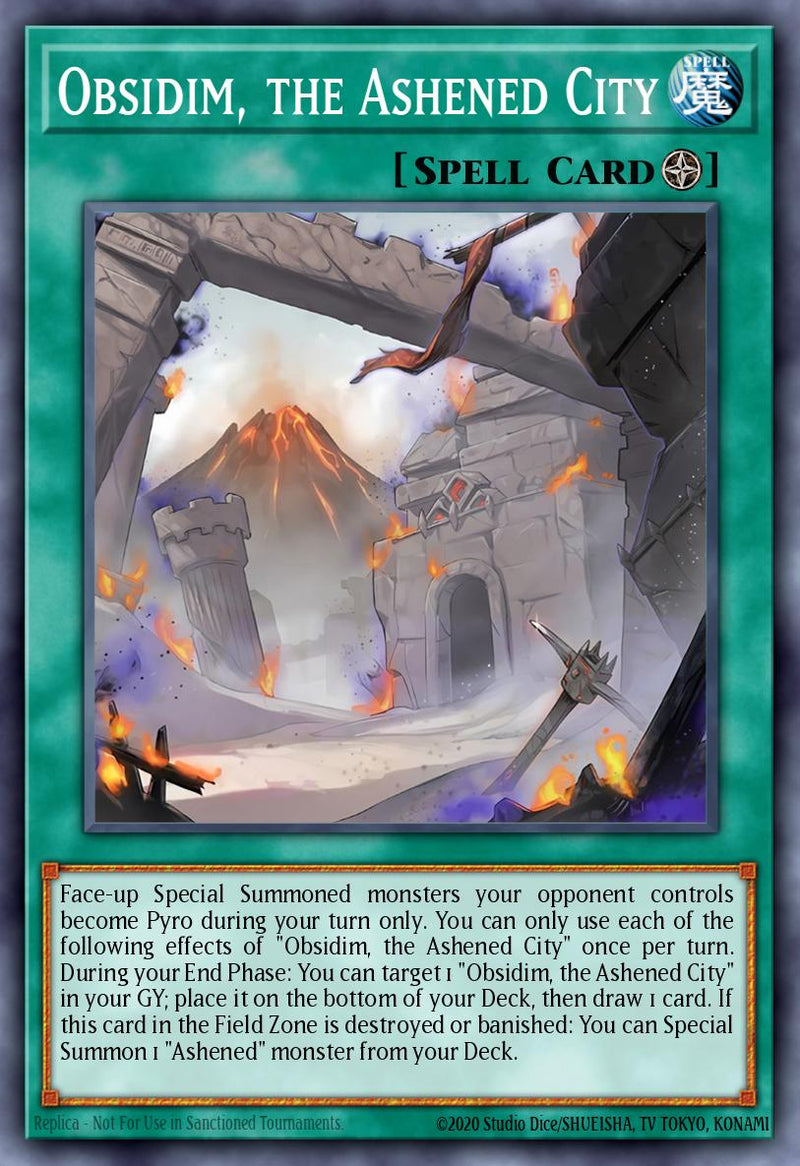 (UR) Obsidim, the Ashened City MP25-EN176 - Ships 9/5