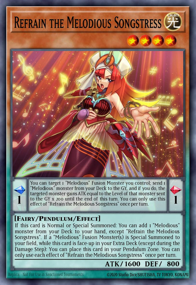 (UR) Refrain the Melodious Songstress MP25-EN180 - Ships 9/5