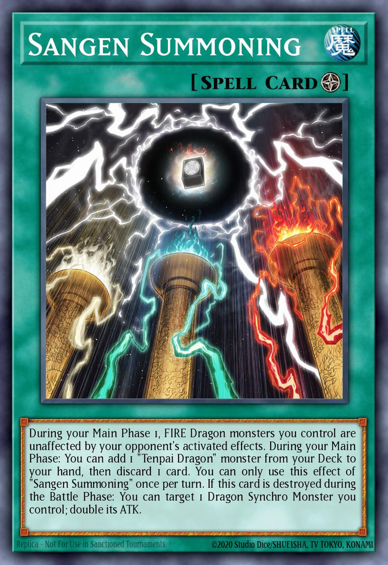 (UR) Sangen Summoning MP25-EN197 - Ships 9/5