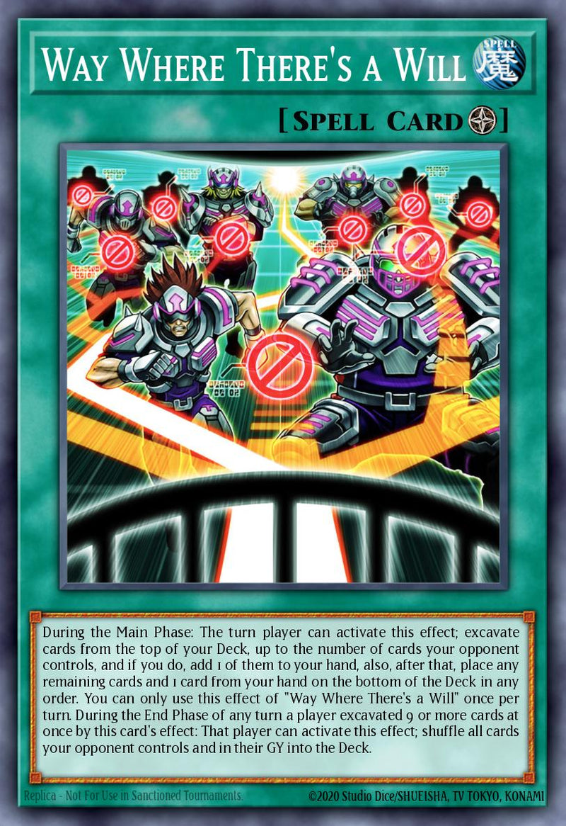 (UR) Way Where There’s a Will MP25-EN199 - Ships 9/5