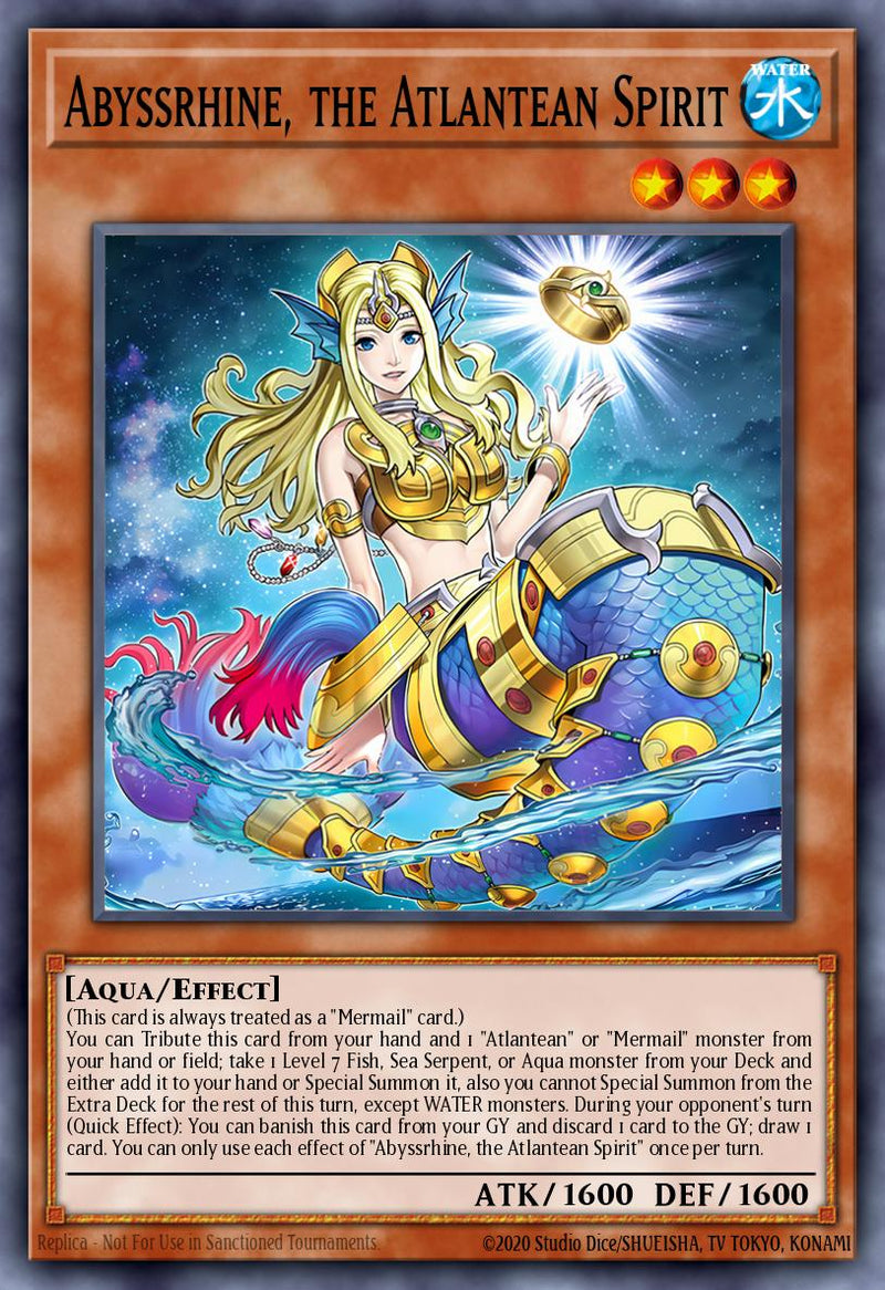 (UR) Abyssrhine, the Atlantean Spirit MP25-EN244 - Ships 9/5