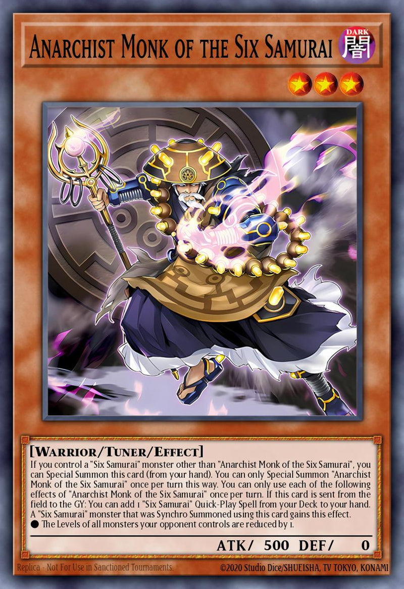(UR) Anarchist Monk of the Six Samurai MP25-EN245 - Ships 9/5