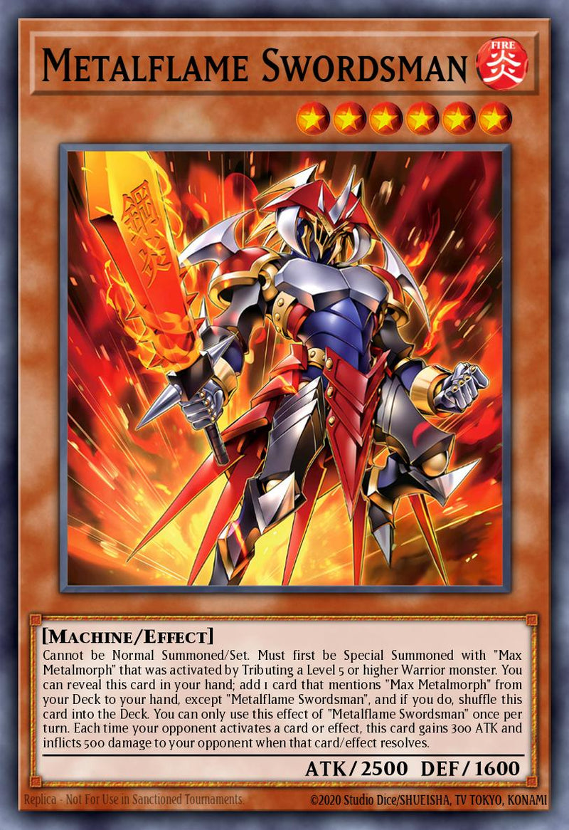 (UR) Metalflame Swordsman MP25-EN265 - Ships 9/5