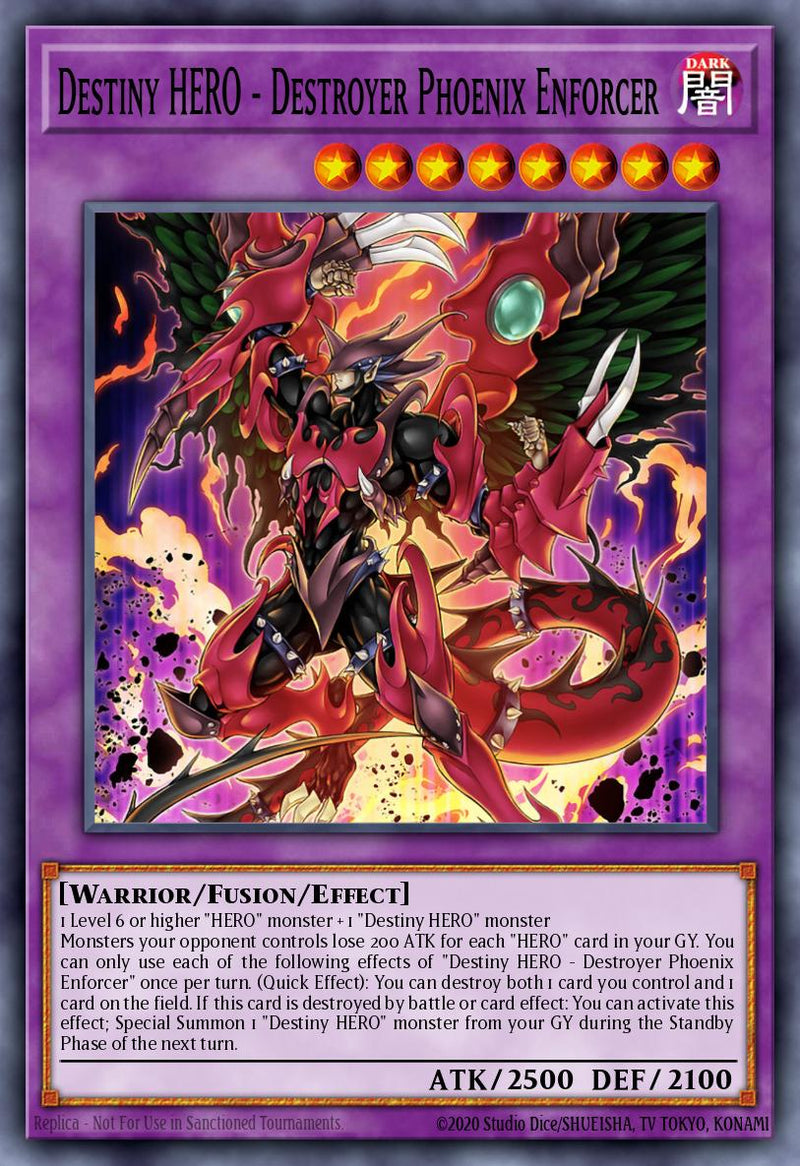 (UR) Destiny HERO – Destroyer Phoenix Enforcer MP25-EN273 - Ships 9/5