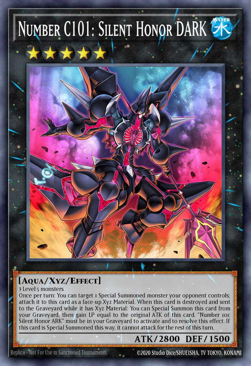 (UR) Number C101: Silent Honor DARK MP25-EN275 - Ships 9/5