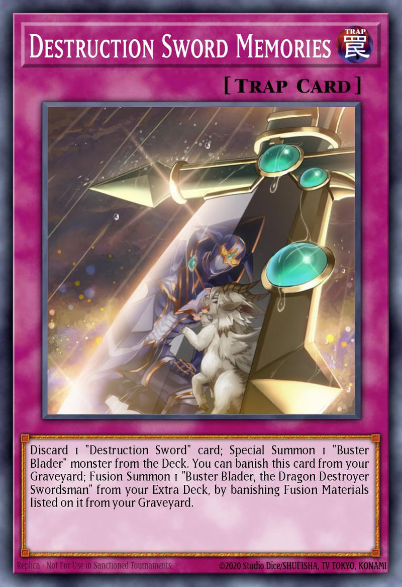 (UR) Destruction Sword Memories MP25-EN281 - Ships 9/5