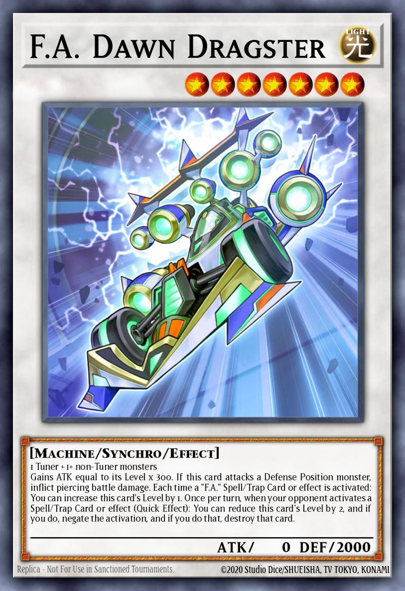 (UR) F.A. Dawn Dragster MP25-EN284 - Ships 9/5
