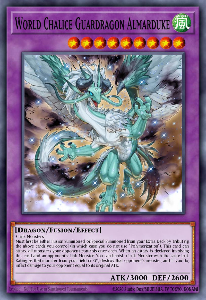(UR) World Chalice Guardragon Almarduke MP25-EN285 - Ships 9/5