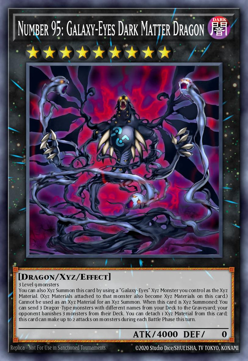 (UR) Number 95: Galaxy-Eyes Dark Matter Dragon MP25-EN300 - Ships 9/5