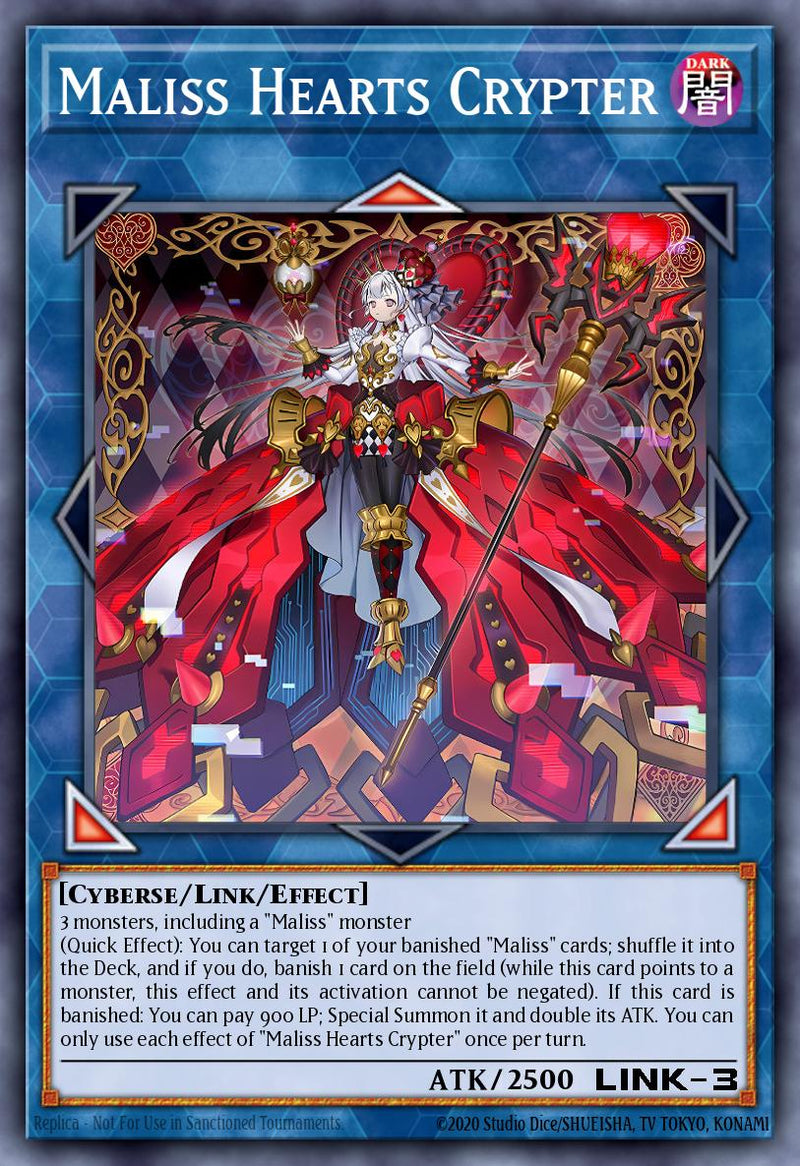 (C) Maliss <Q> Hearts Crypter MP25-EN442 - Ships 9/5